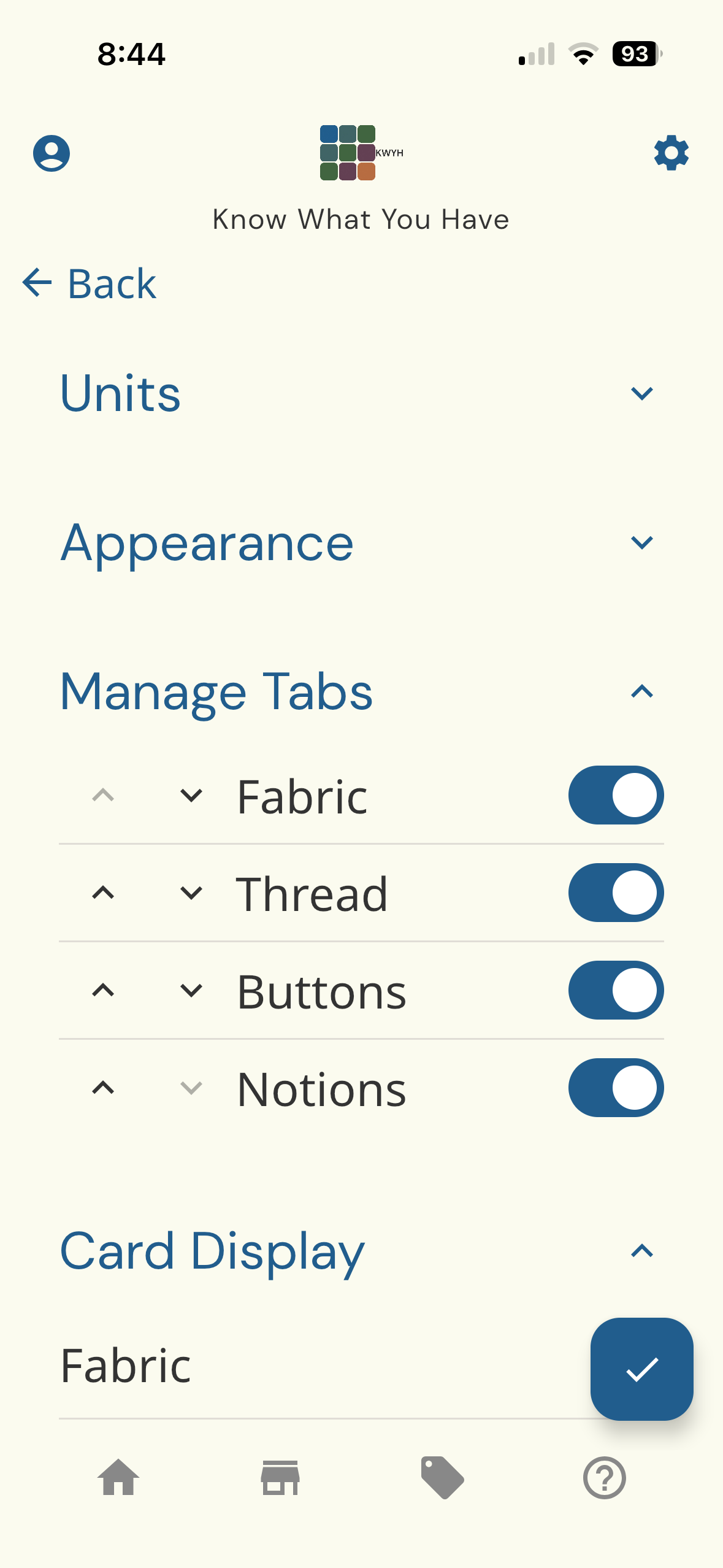 fabric screenshot