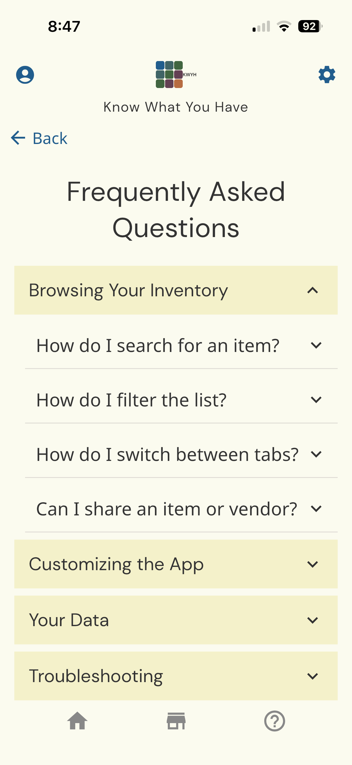fabric screenshot